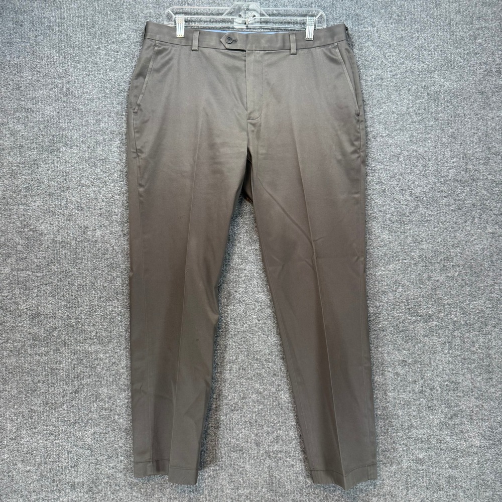 Brooks Brothers Chino Pants Mens 35x30 Brown Milano Lightweight Advantage Chino